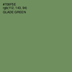 #708F5E - Glade Green Color Image